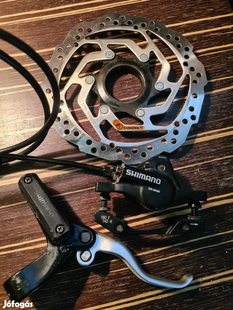 Shimano alivio BR- M485 hidraulikus fék szett 