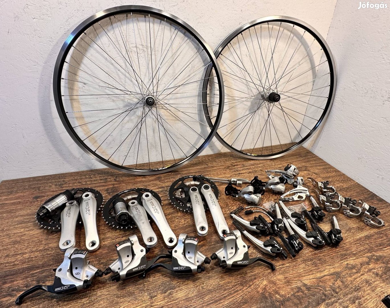 Shimano deore xt alkatrész 750 3x9 fékváltókar váltó fék kerékszett