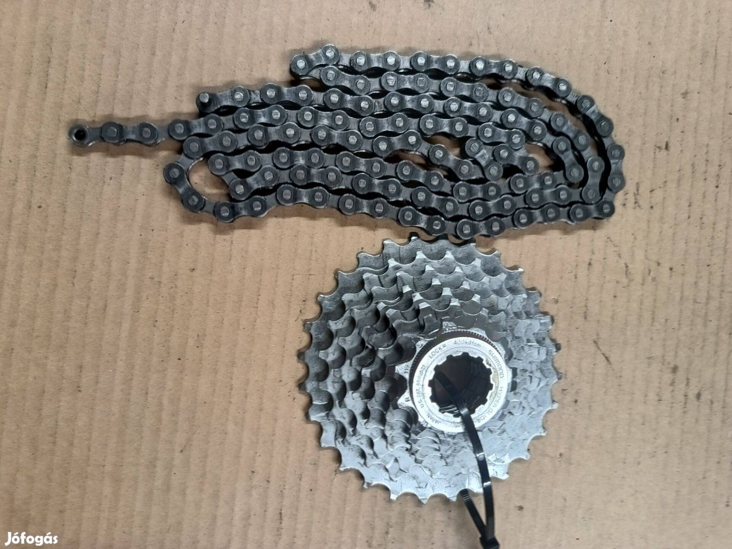 Shimano fogaskoszorú lánccal 8-as