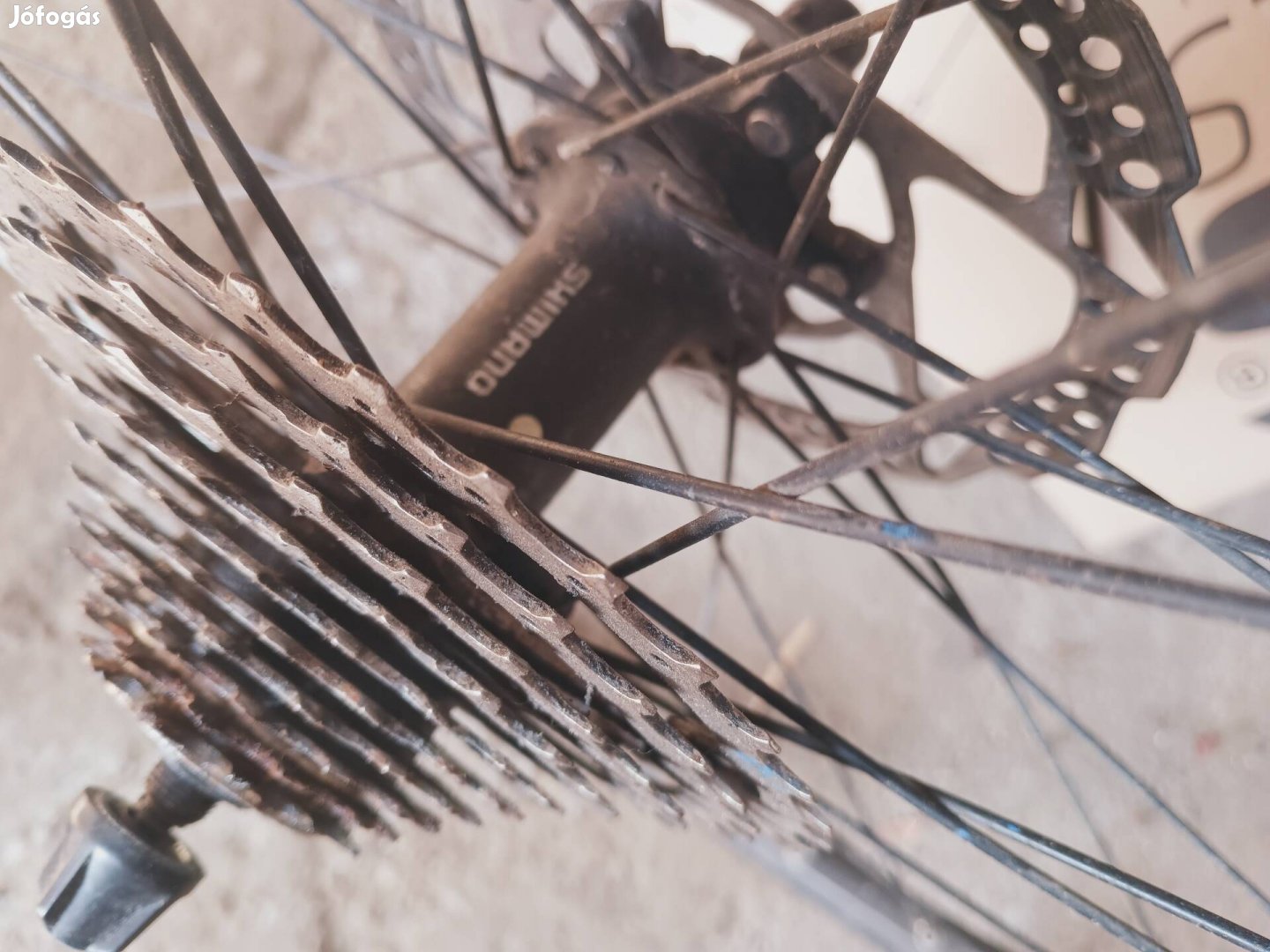 Shimano kerék 27,5 -es.