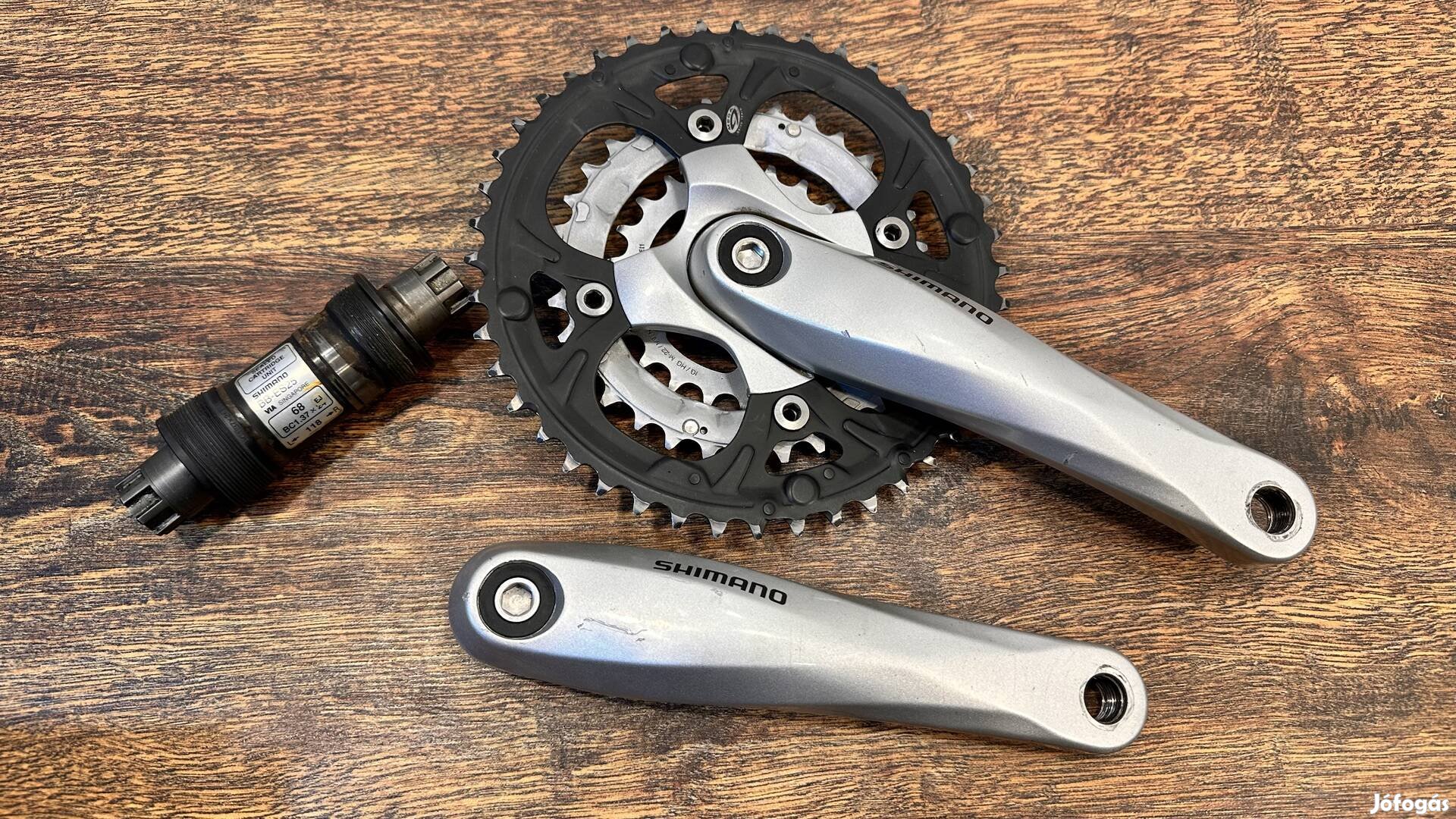 Shimano octalinkes hajtókar pár. Hollowtec 1 