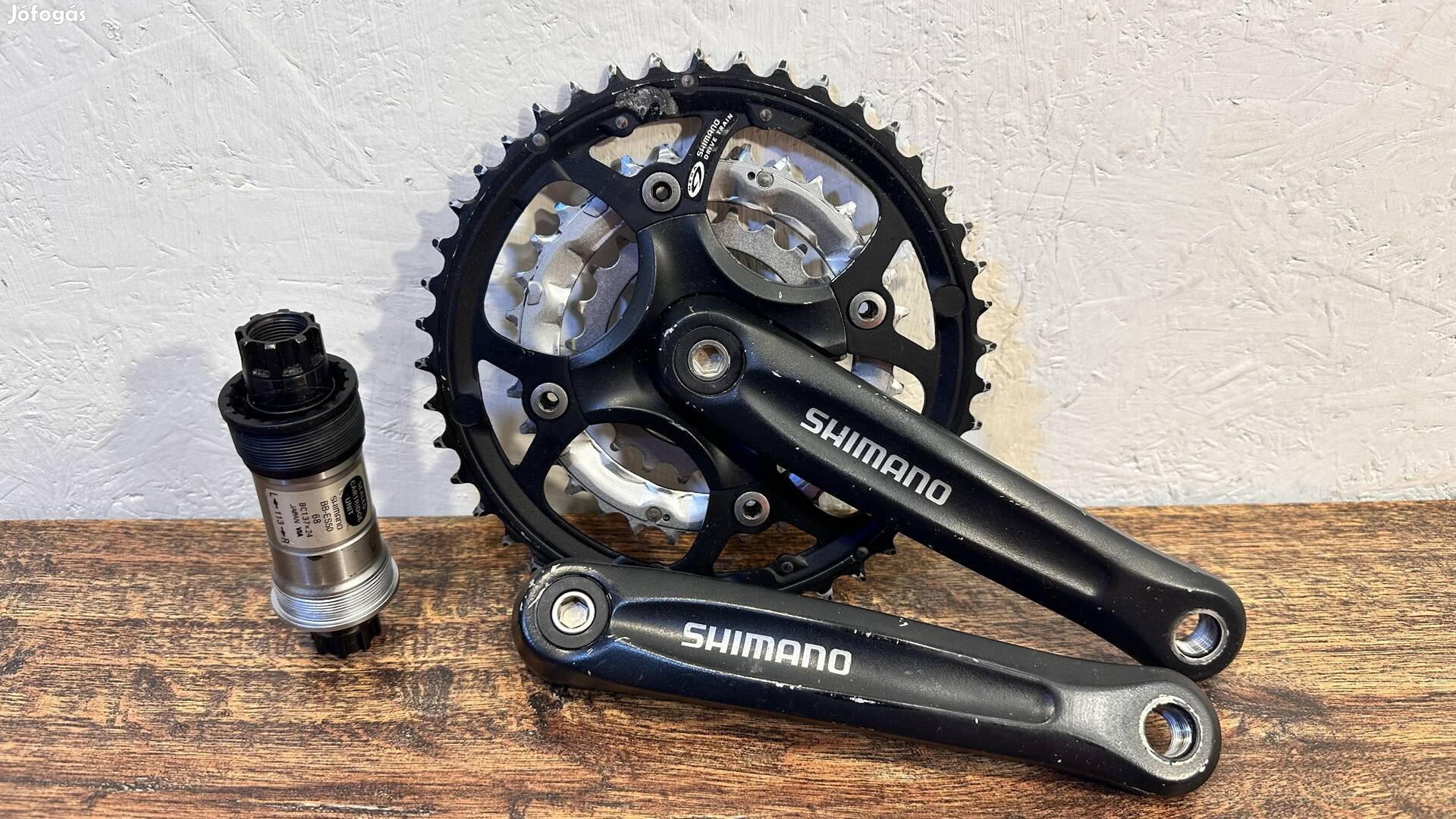 Shimano oktalinkes hajtókar pár