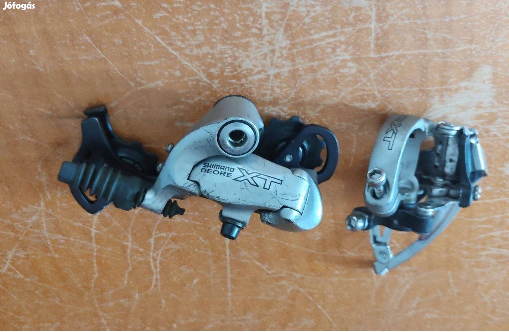 Shimano xt /750/ első + hátsó váltó