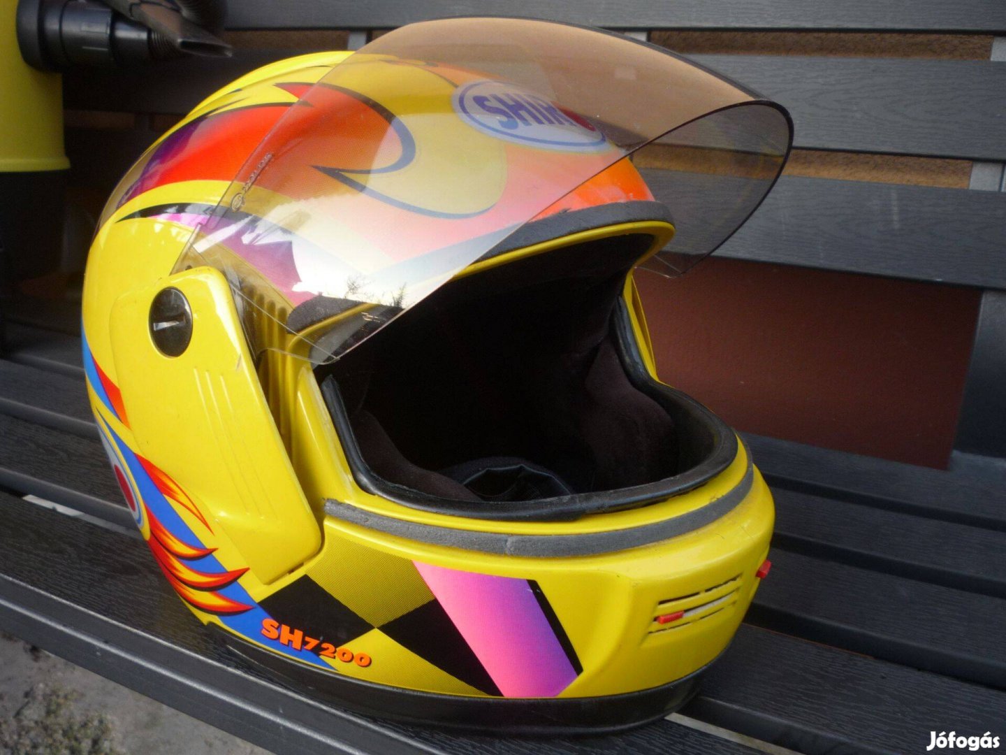 Shiro robogós sisak motor bukósisak Japan design