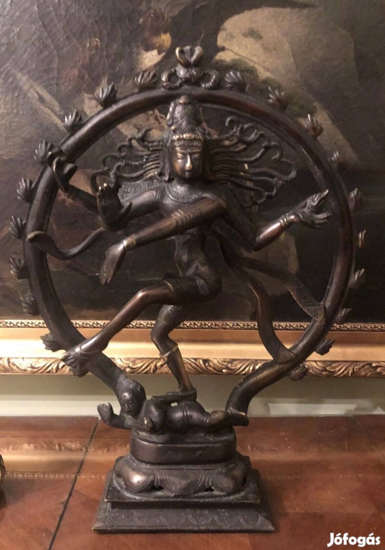 Shiva bronz szobor! 50 cm! Akció!!