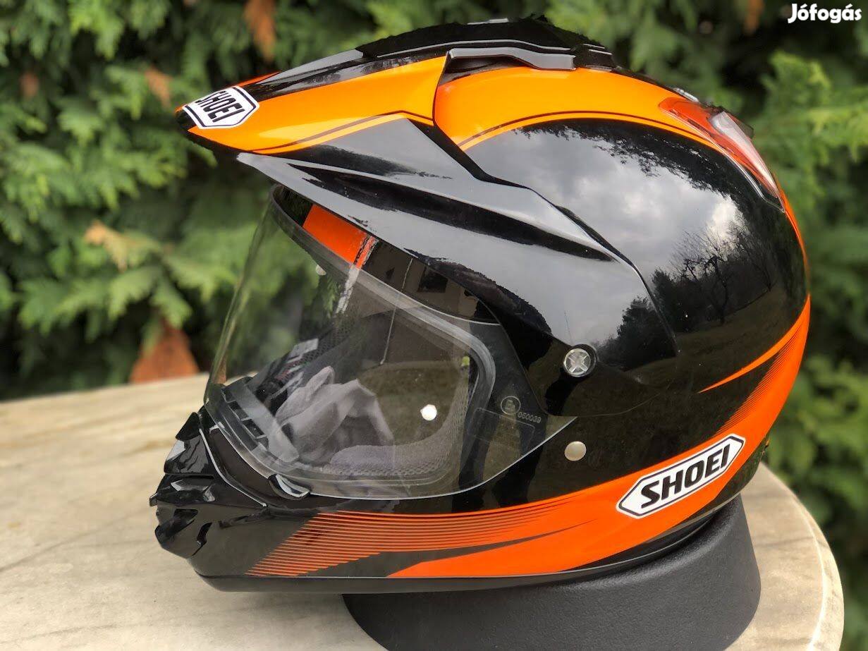 Shoei Hornet DS bukósisak XL-es, KTM enduro, MX. Ingyen Foxpost!