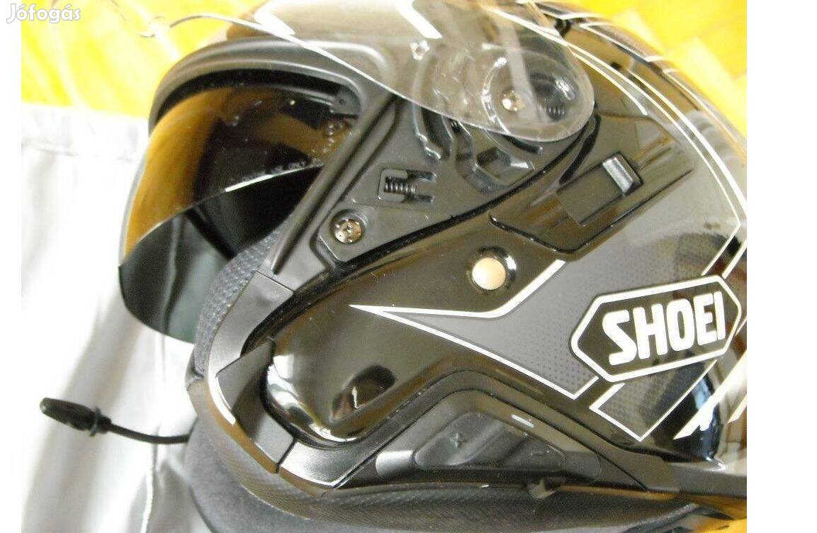 Shoei motoros bukósisak méret XL Shoei Shoei Sena bluetooth szettel