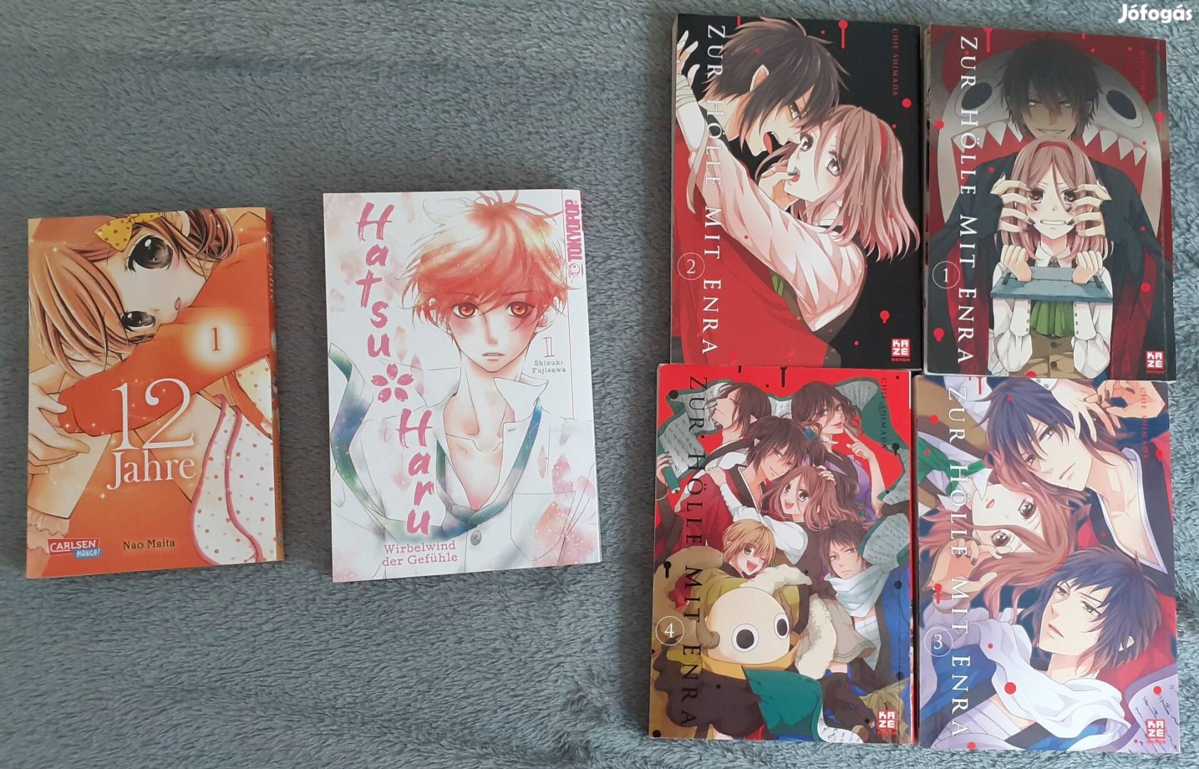 Shojo manga könyvek