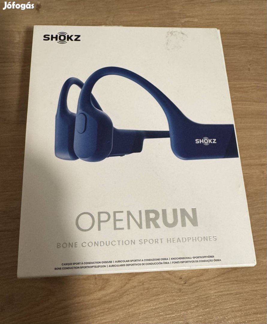 Shokz Openrun Bluetooth csontrezgéses fülhallgató