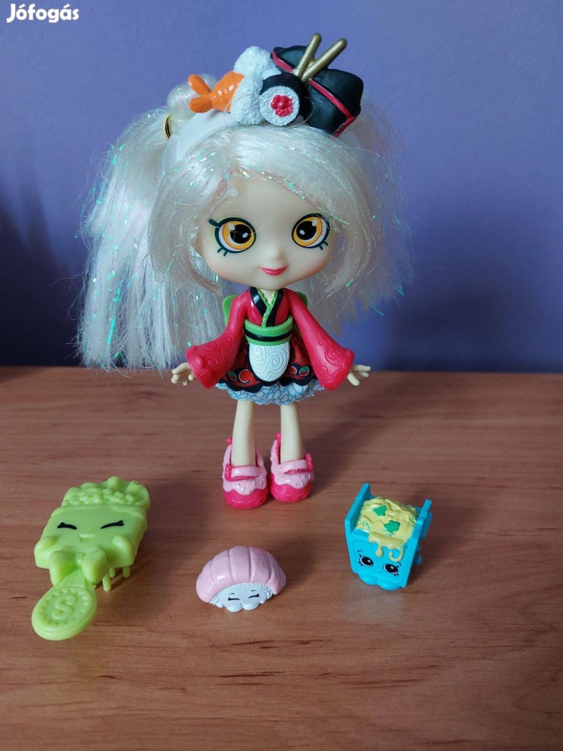 Shopkins Shoppies japán anime kawaii Sara Sushi baba