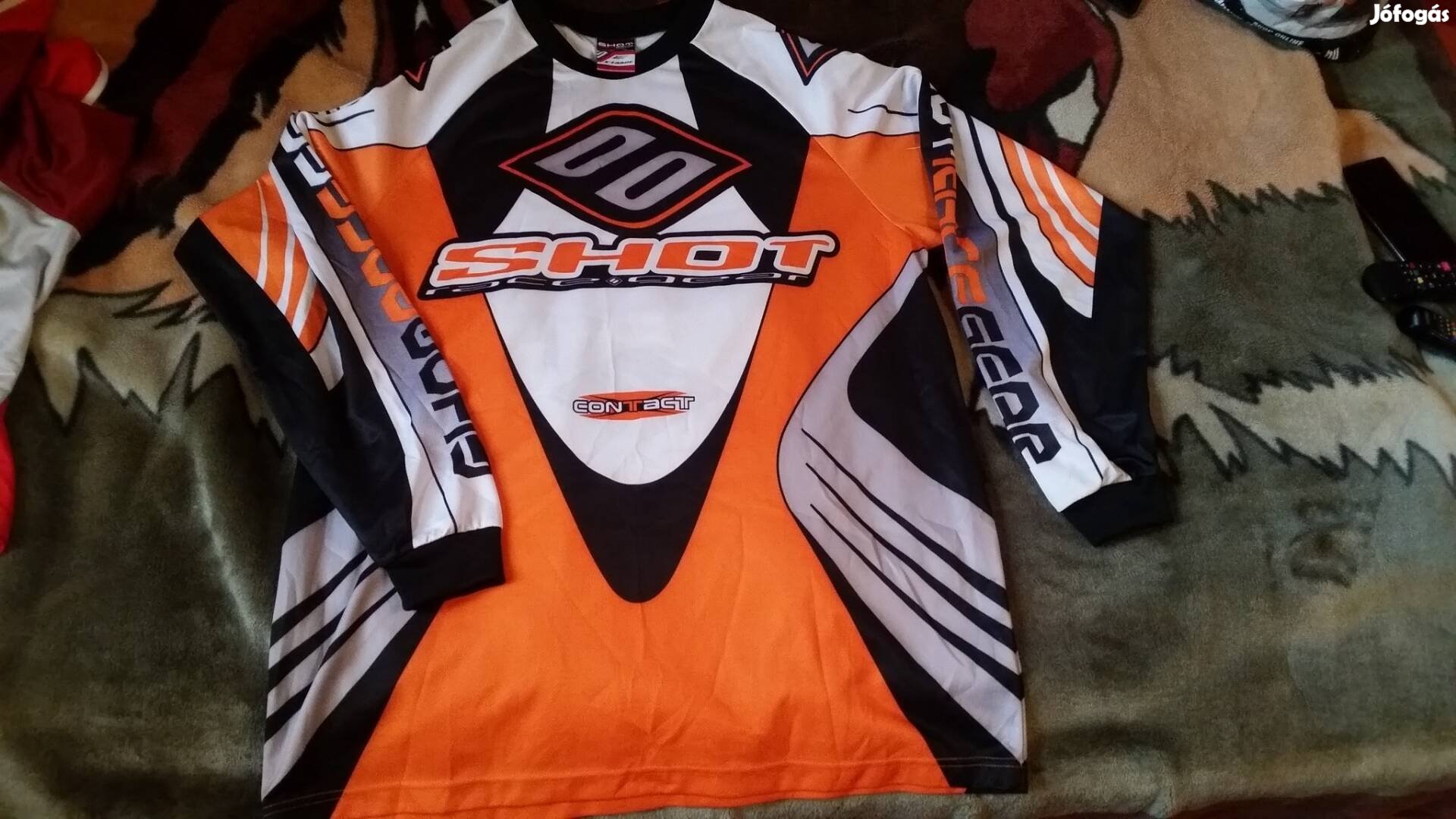 Shot Race Gear XL-Es hosszú ujjú póló 