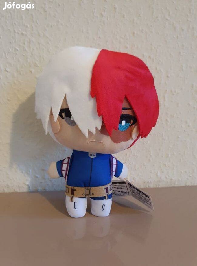Shoto Todoroki Hősakadémia plüss 25 cm Új számlás készleten