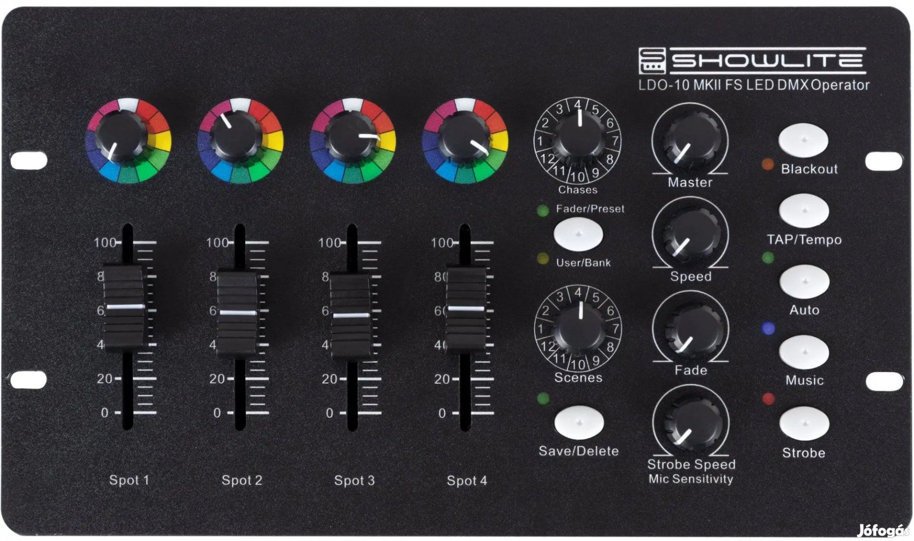Showlite LDO-10 MKII FS LED DMX Kezelő