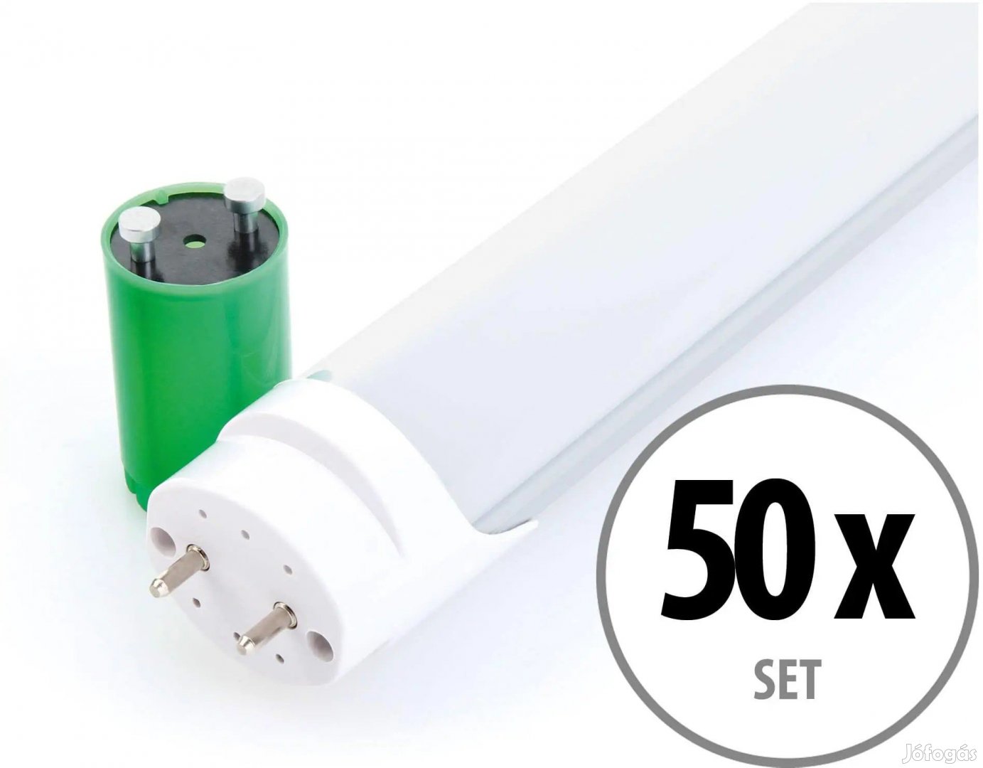 Showlite LED Csövek T8W10K45F-600 600 mm Készlet 50 (Nappali Fehér