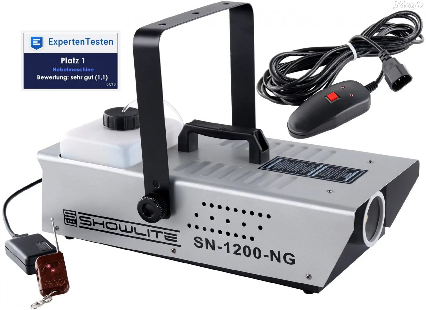 Showlite SN-1200 Füstgép (1200W, 350m füst kimenet/perc, 7 perc