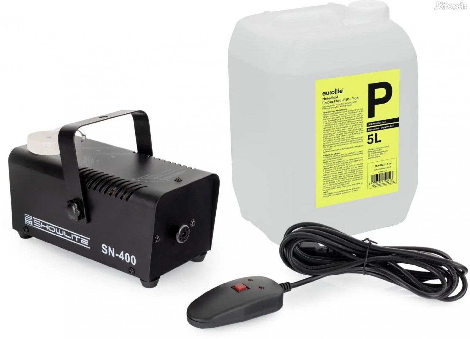 Showlite SN-400 füstgép + 5l folyadékkészlet