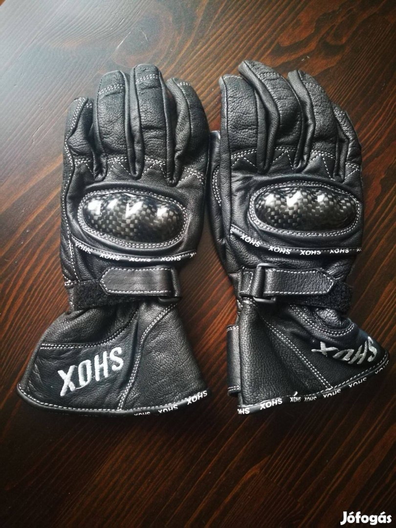 Shox nói motoros kesztyű, S/8-as méret