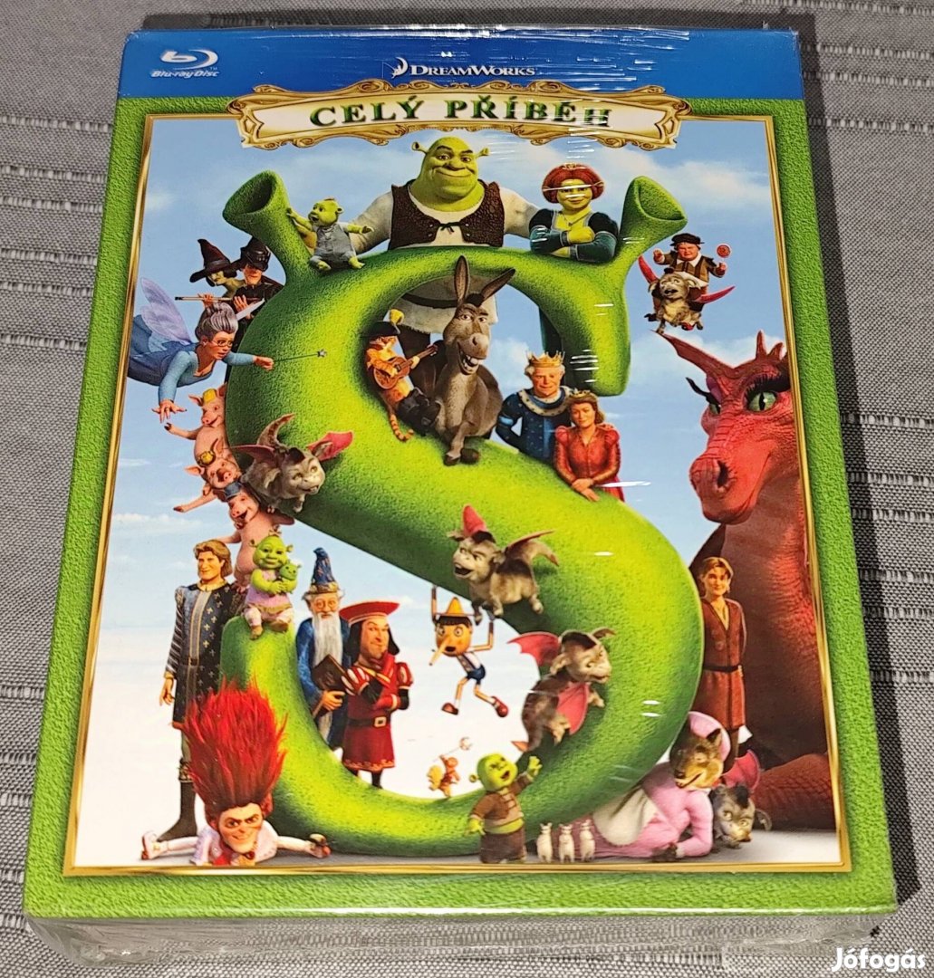 Shrek 1-4.  Díszdobozos gyűjtemény (Blu-ray) 