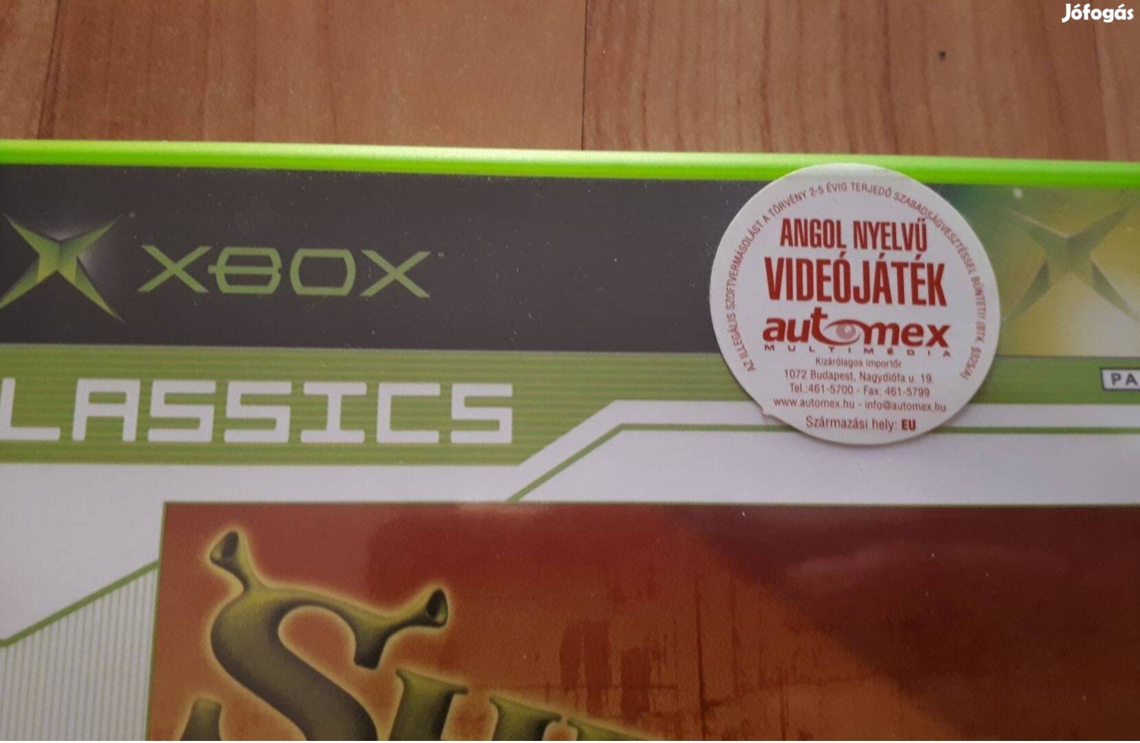 Shrek 2 Xbox játék eladó