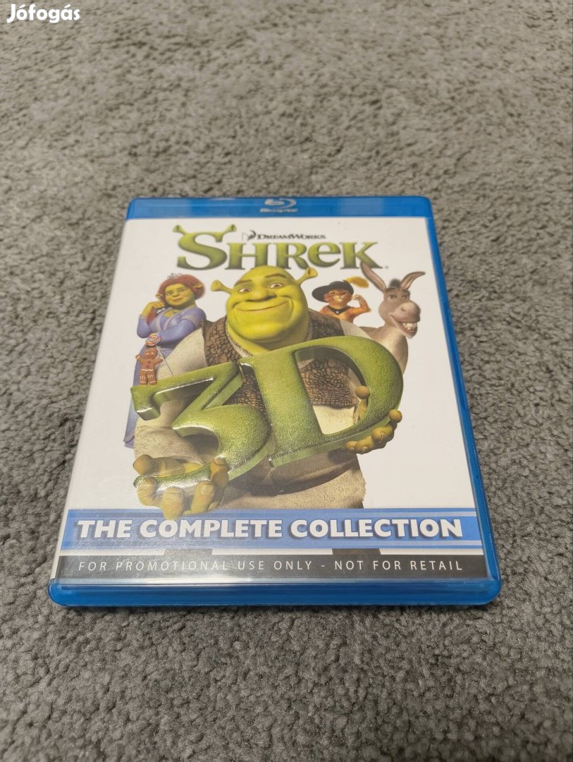 Shrek 3D gyűjtemény Blu-ray 