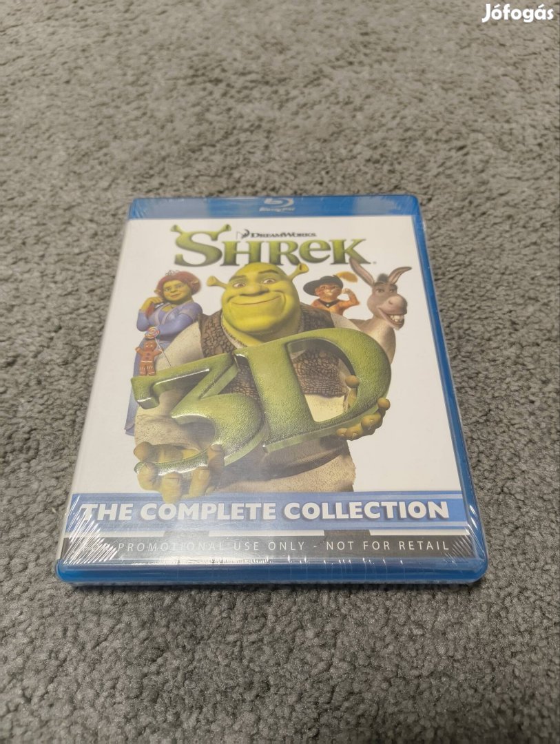 Shrek 3D gyűjtemény (bontatlan)