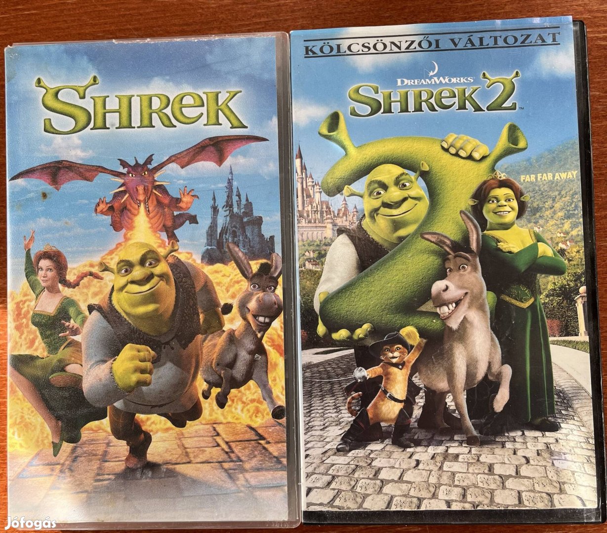 Shrek pakk vhs kazetta