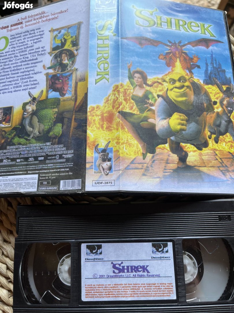 Shrek vhs.    