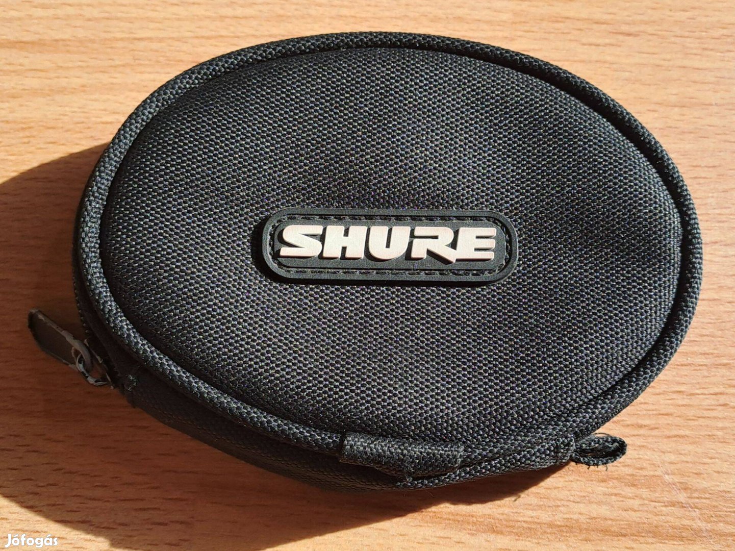 Shure Eascase fülmonitor tartó, fülhallgató cipzáros puha tok