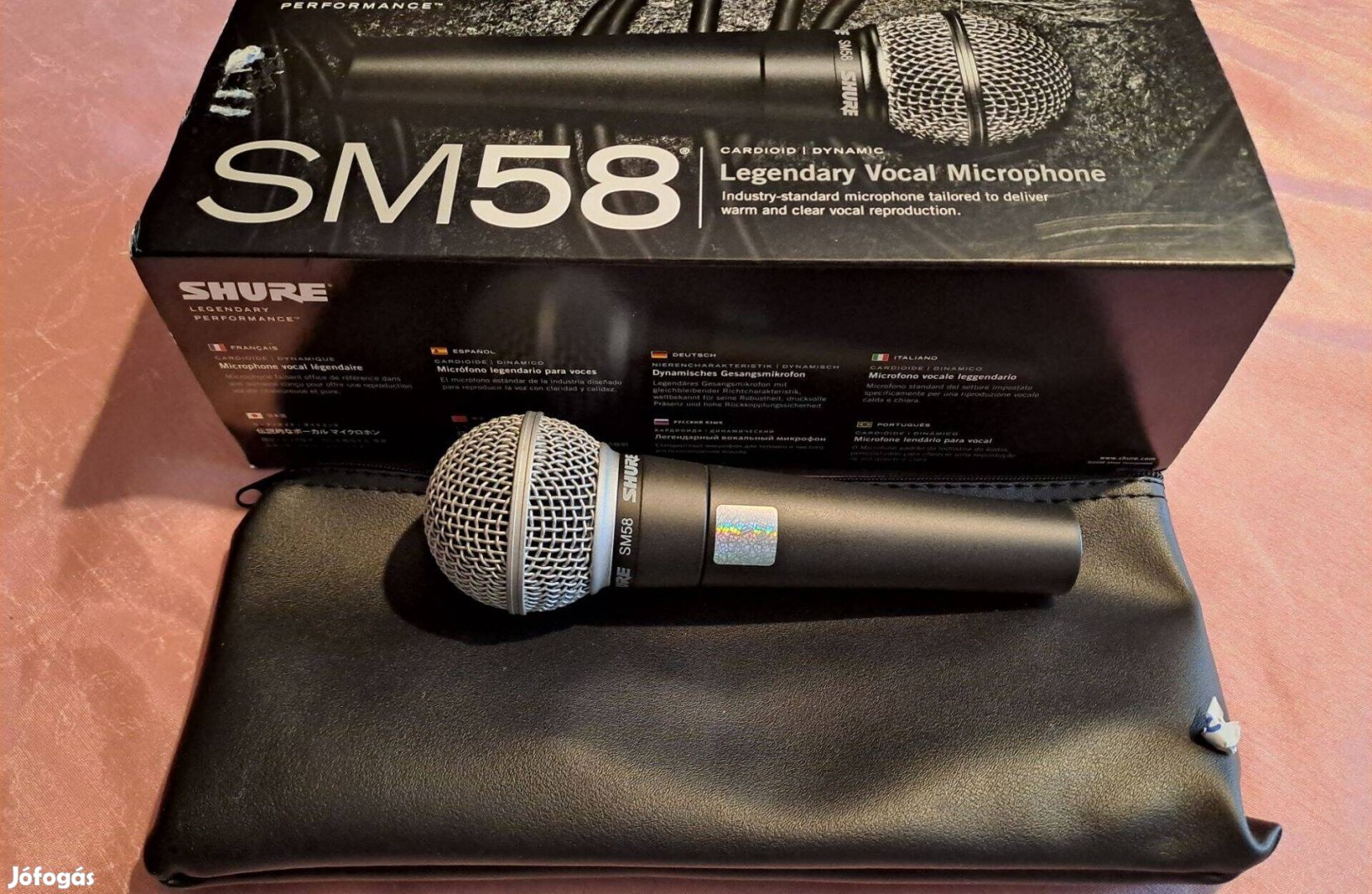 Shure SM58 énekmikrofon Eladó!!