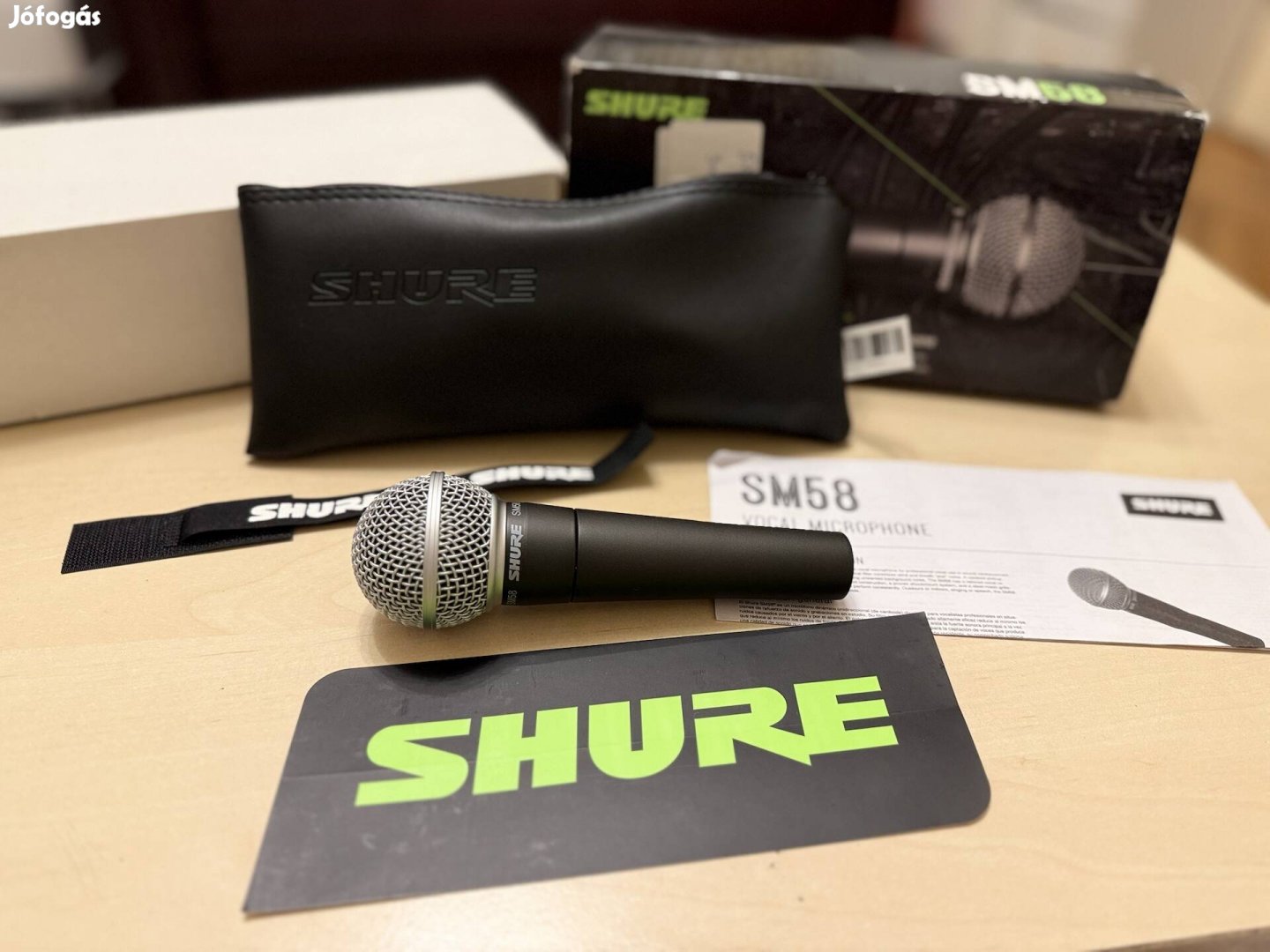 Shure SM58 professzionális mikrofon