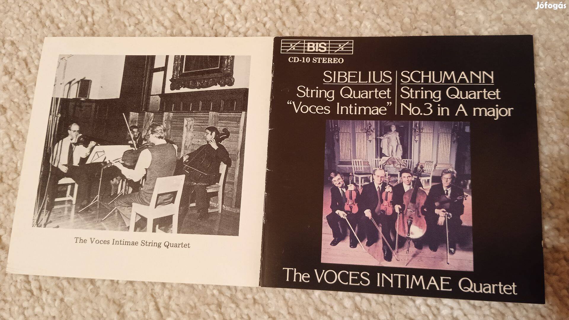 Sibelius & Schumann-String Quartets (BIS) CD