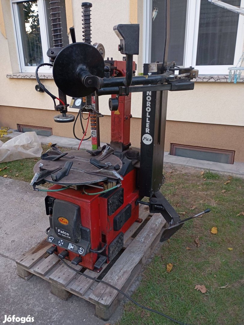 Sicam Falco 520 itr segédkaros, bukotornyos gumiszerelő gép!