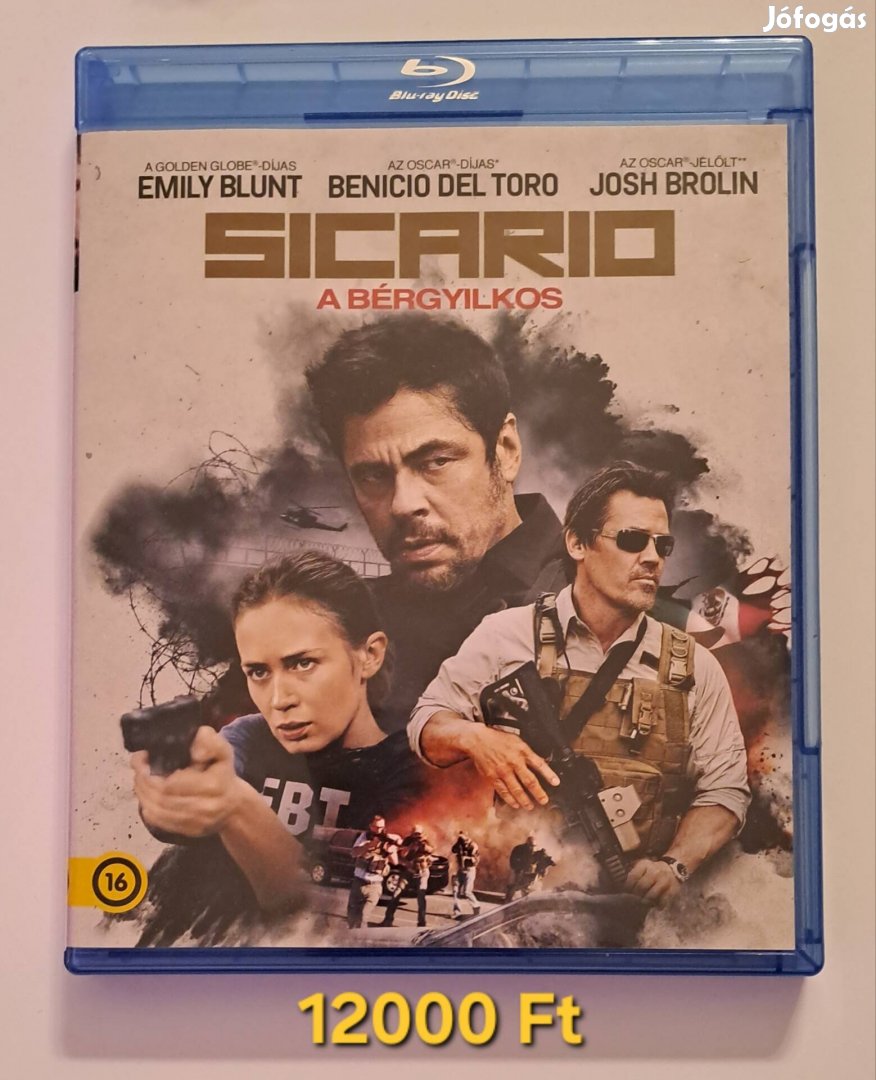 Sicario a Bérgyilkos Blu Ray