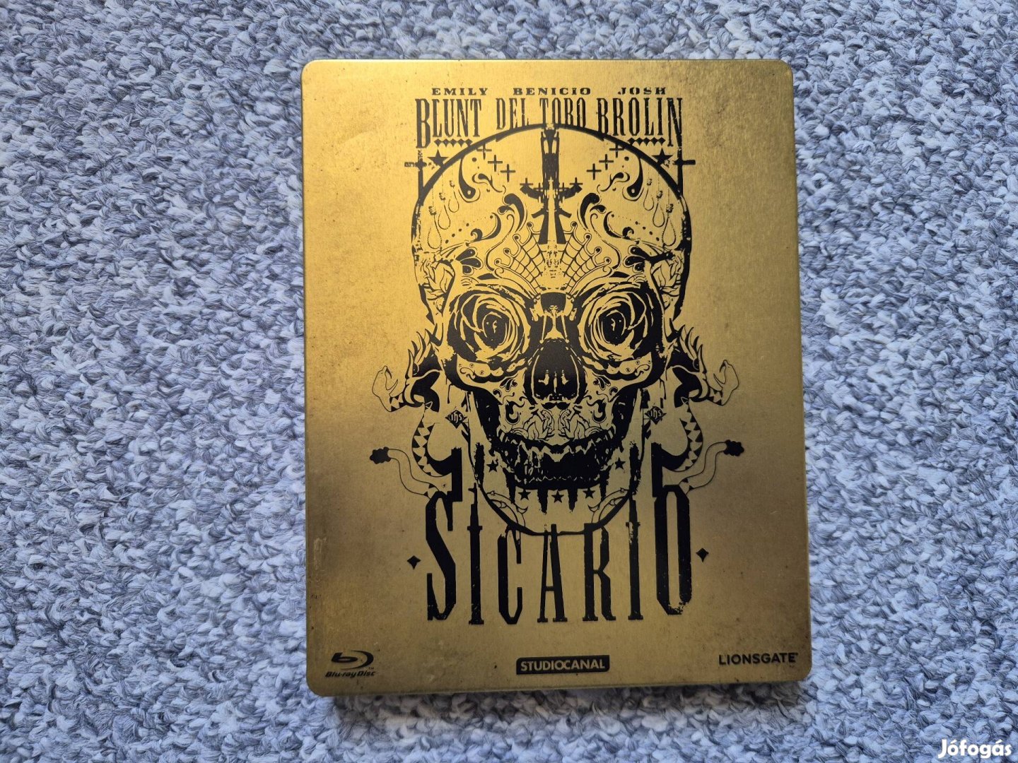 Sicario blu-ray steelbook fémdobozos kiadás