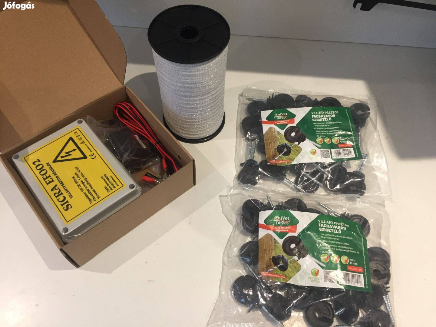 Sicra EF002 Villanypásztor szett 200m szalaggal, 50db