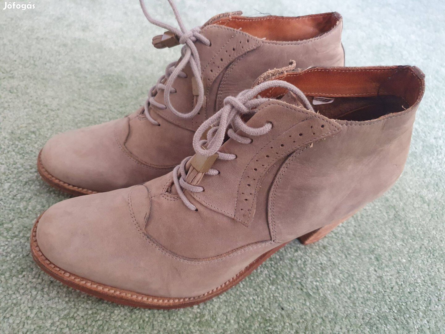 Sidesaddle oxford csizma, 40,5 méret, alig használtan