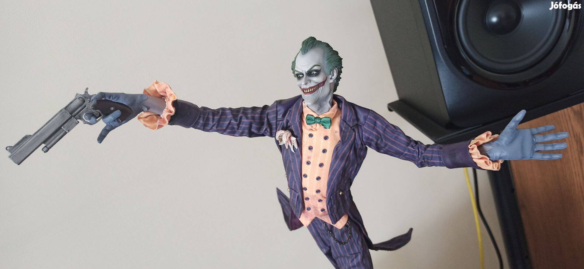 Sideshow Joker Arkham Asylum Premium Statue Újszerű! Kb 40cm