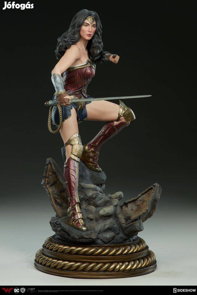 Sideshow Wonder Woman Gal Gadot 1:4 méretű (Premium Statue) Új!