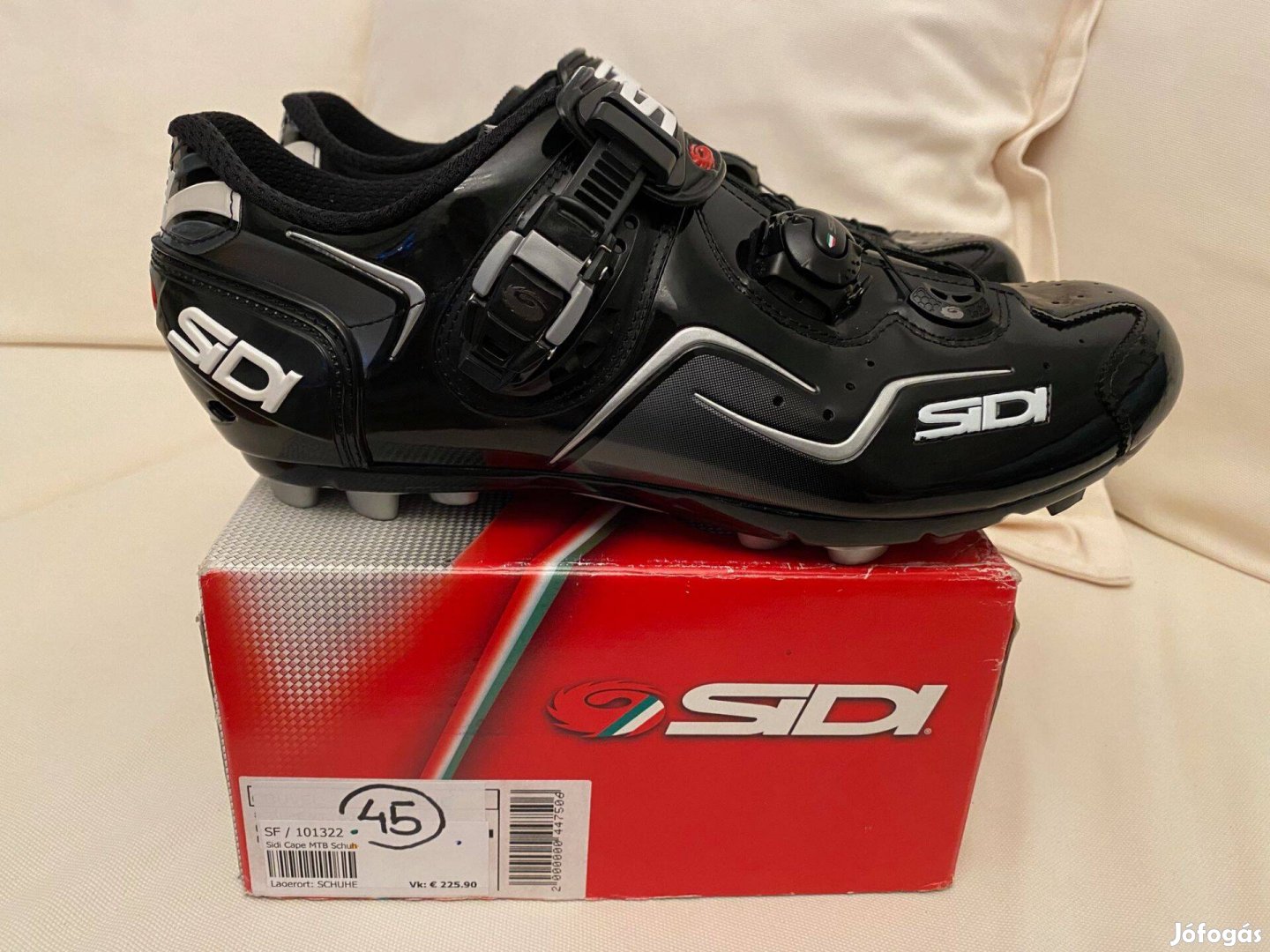 Sidi Cape Kerékpáros Cipő Új 45 Méret Shimano Spd Gravel Mtb Boa