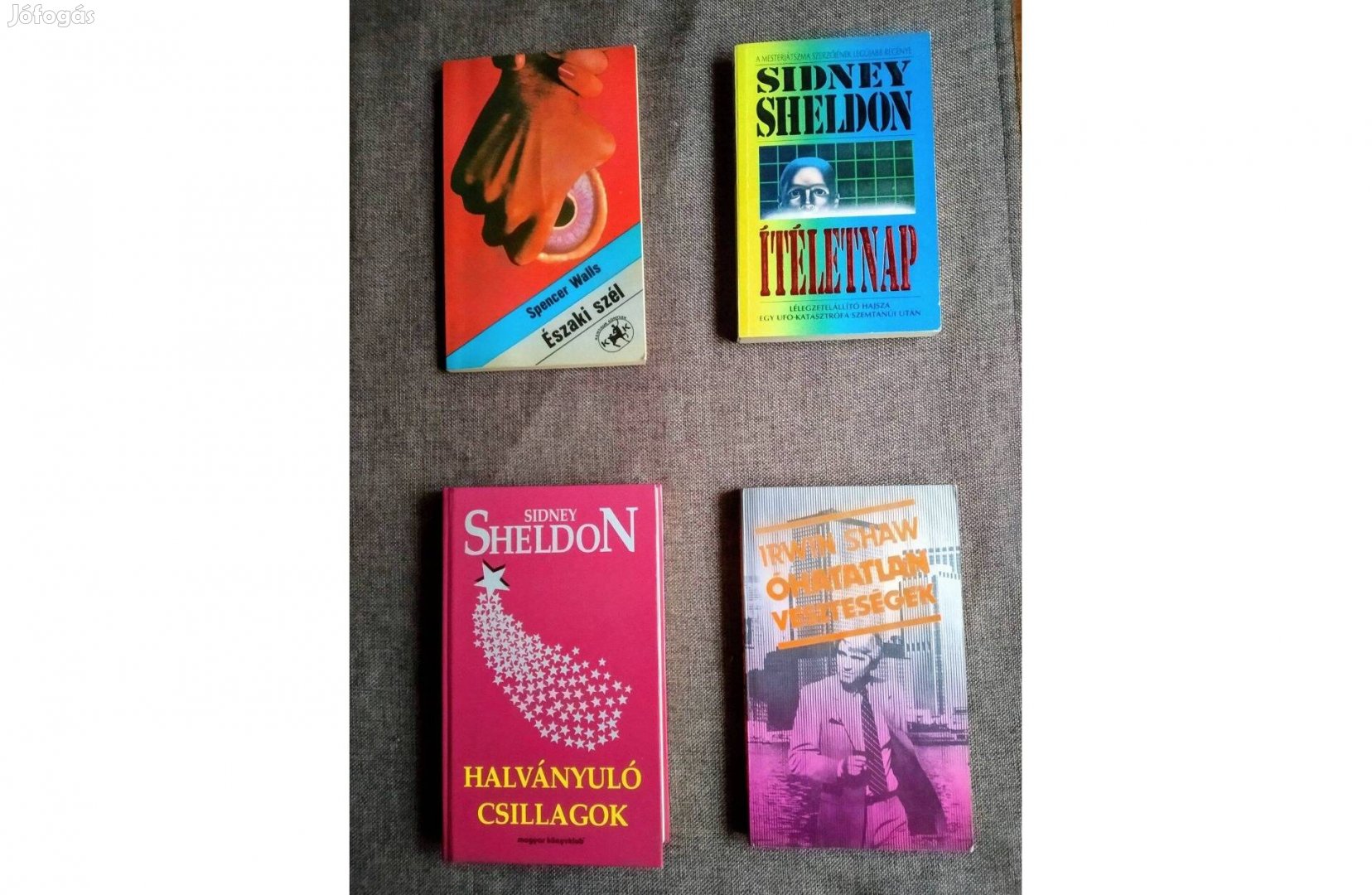 Sidney Sheldon Itéletnap Halványuló csillagok Két könyv