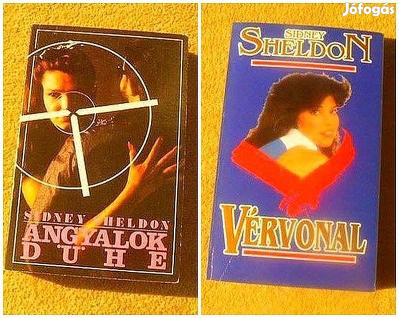 Sidney Sheldon - Angyalok dühe, Vérvonal - Új könyvek