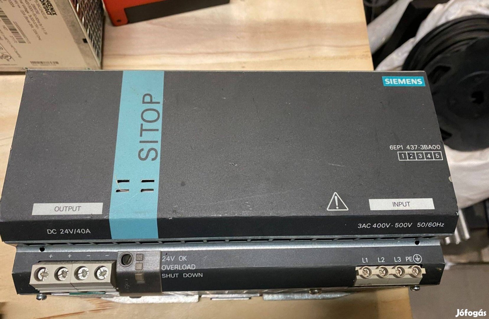 Siemebns Sitop Power 40 tápegység eladó 24VDC-40A