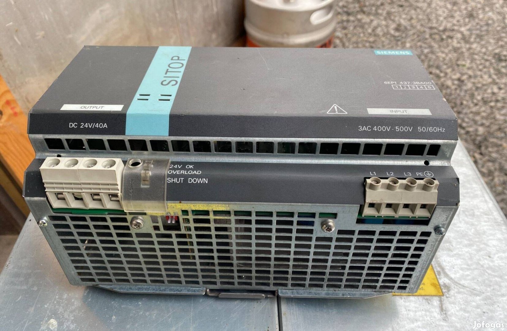 Siemens 24VDC tápegység 40A eladó