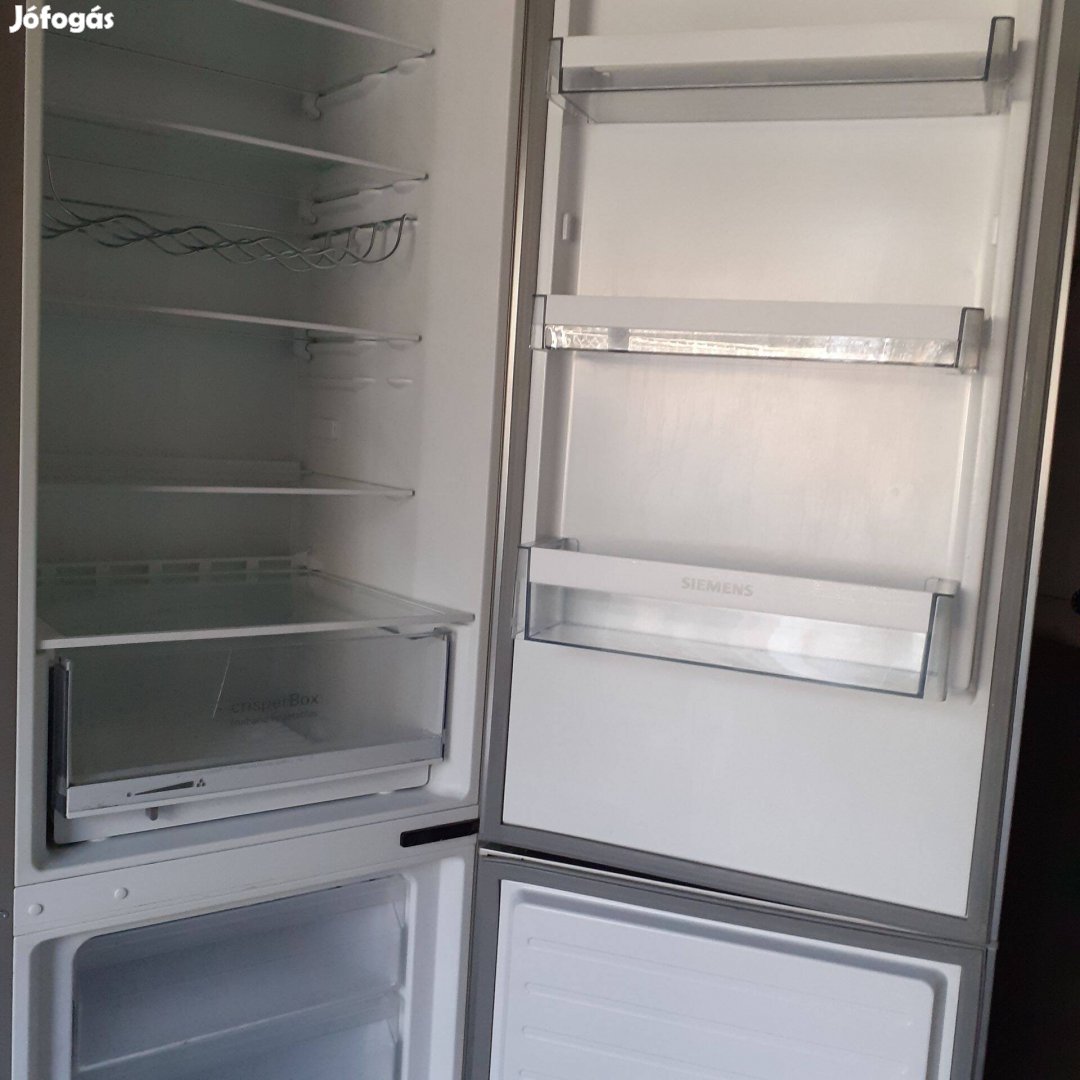 Siemens 2m-es inox kombi hűtő eladó