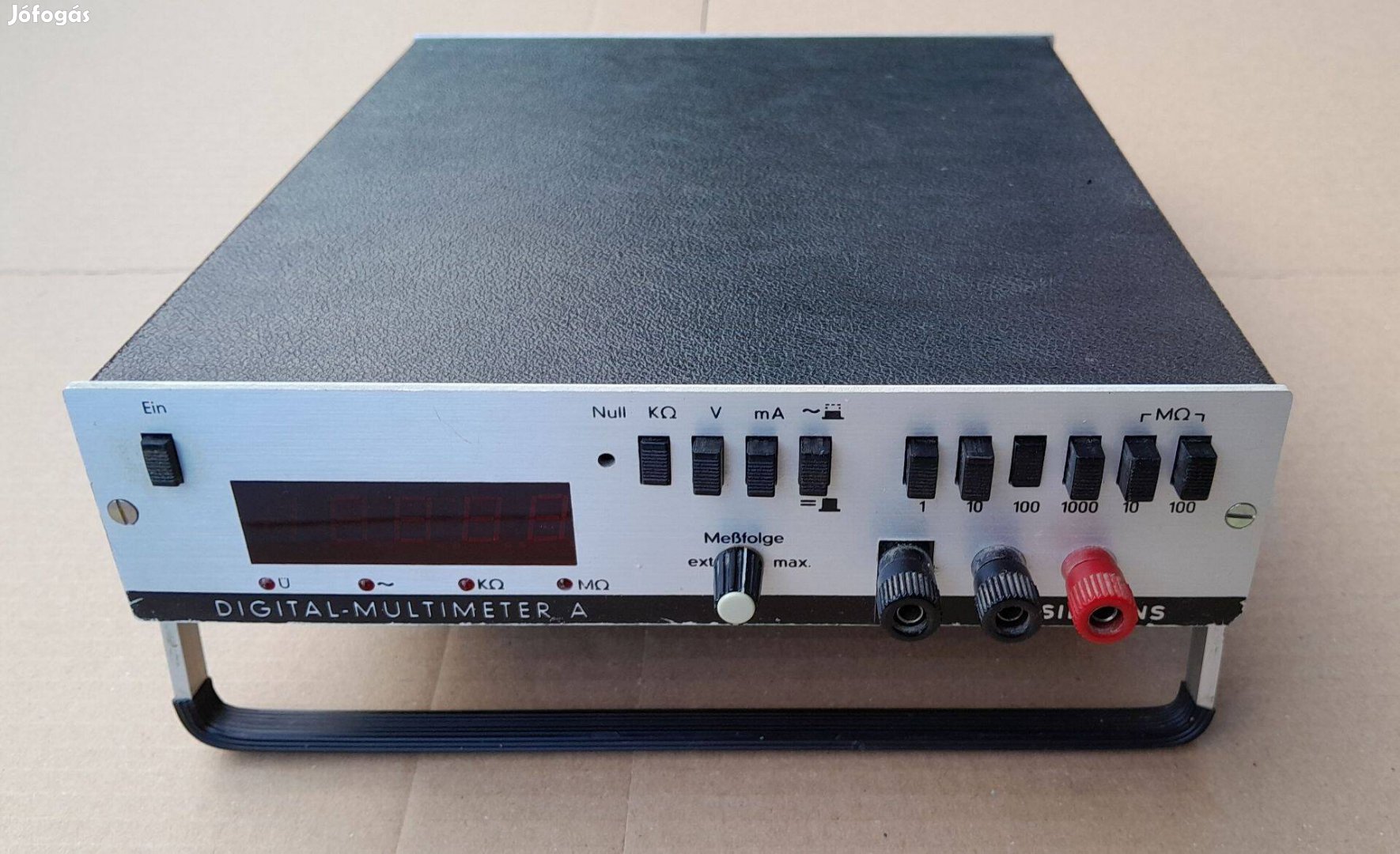 Siemens 4 1/2 digites asztali multiméter, gyűjteménybe, igazi ritkaság