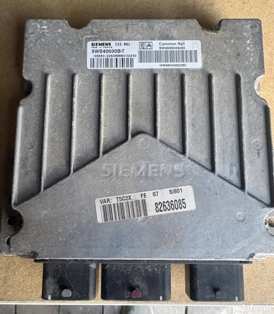 Siemens 5WS40030B-T motorvezerlő 9646449280