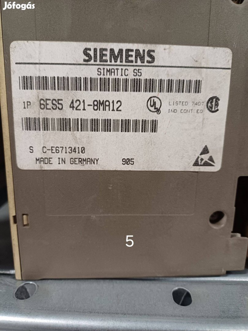 Siemens 6Es5 421-8MA12 bemeneti kártya