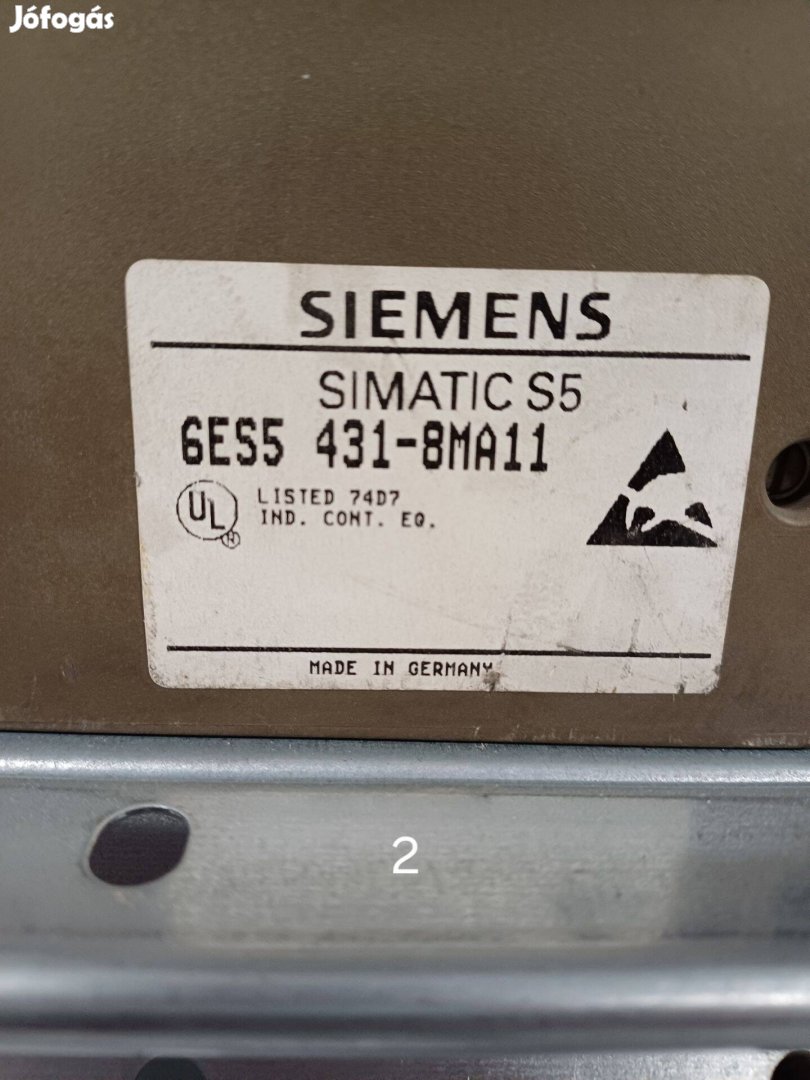 Siemens 6Es5 431-8MA11 bemeneti kártya