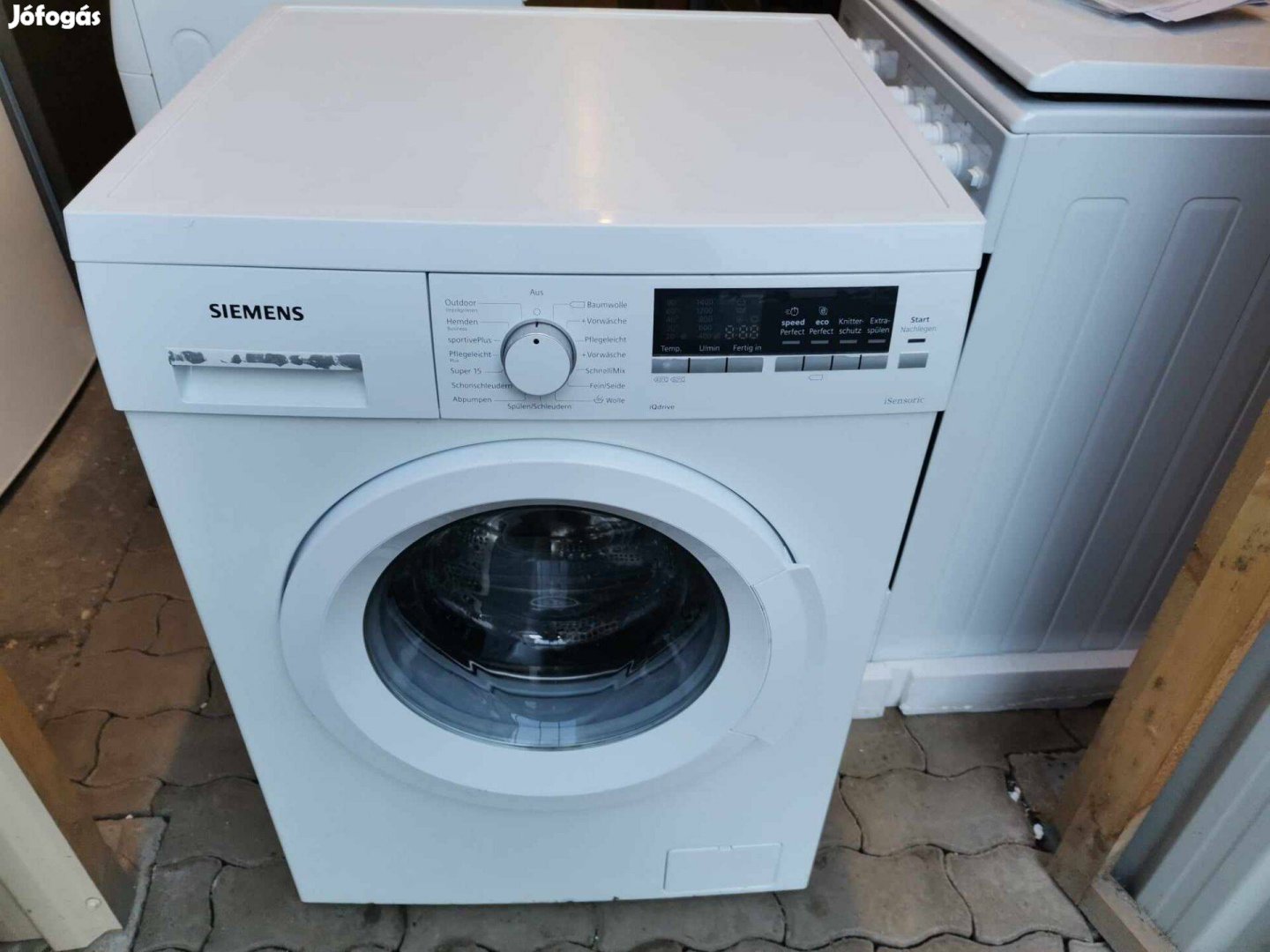 Siemens 6 kg mosógép 1400 centrifugával 6 hónap garancia