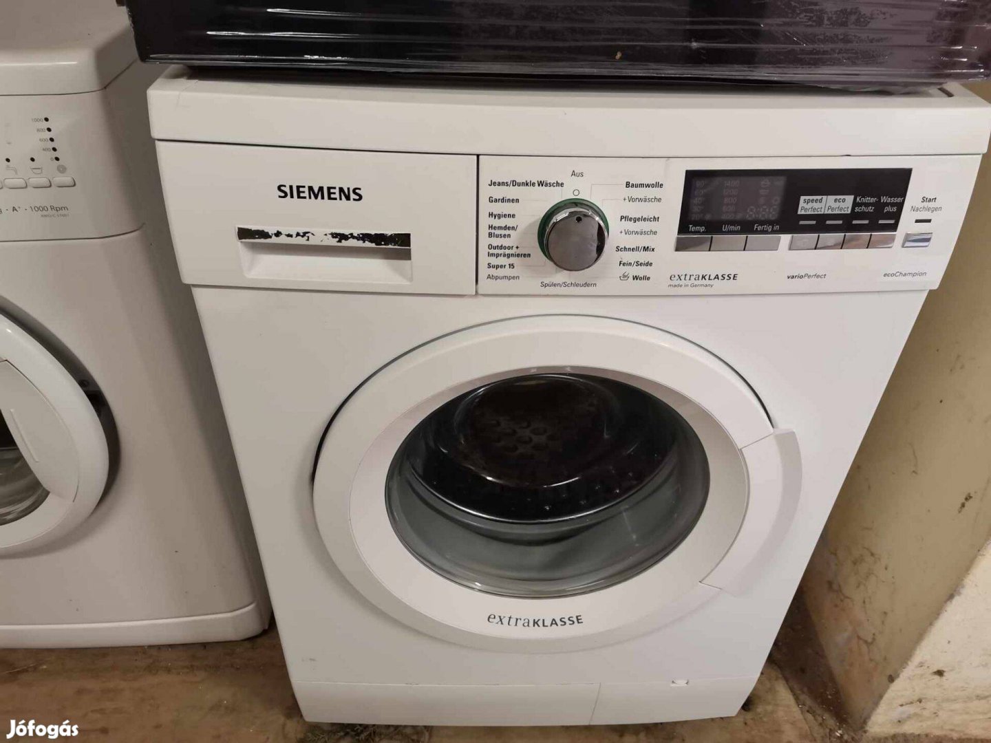 Siemens 6 kg mosógép 1400 centrifugával garanciával